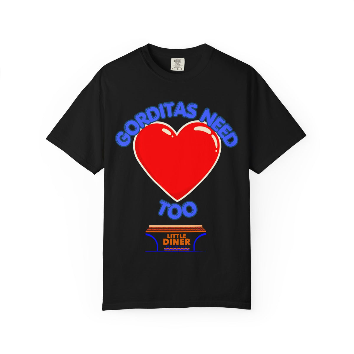 Corditas Need Too Heart T-Shirt — Little Diner Retro Graphic Tee