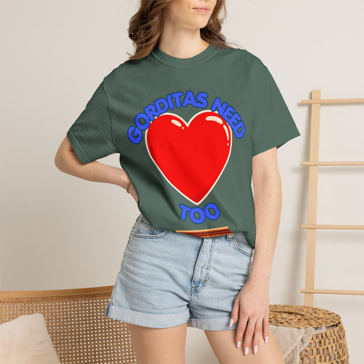 Corditas Need Too Heart T-Shirt — Little Diner Retro Graphic Tee
