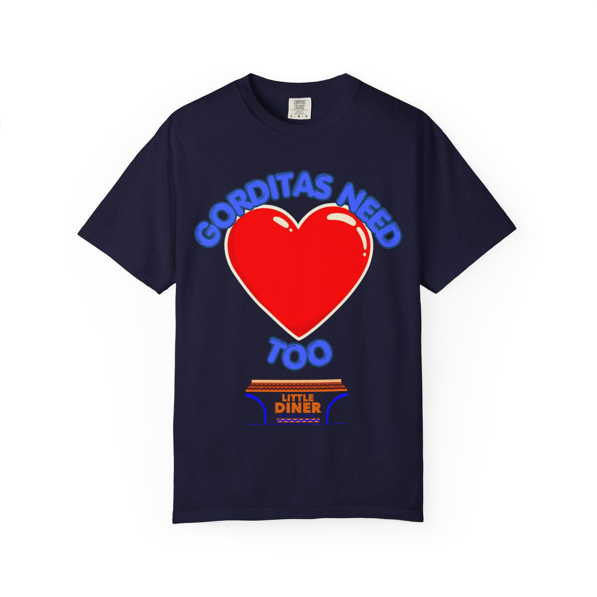 Corditas Need Too Heart T-Shirt — Little Diner Retro Graphic Tee